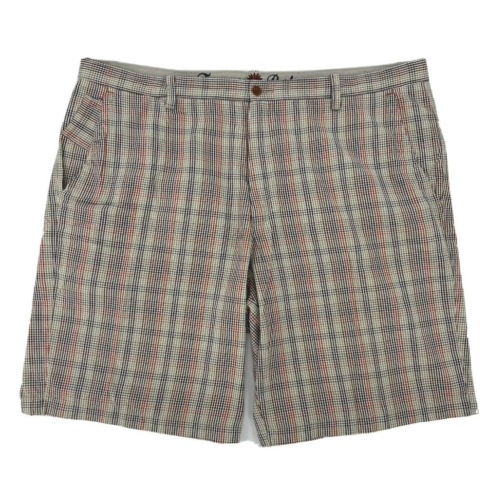 Tommy Bahama Shorts Mens 42 Multicolor Plaid Golf Chino Paradise Nation‎